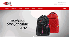 Desktop Screenshot of begaticanta.com