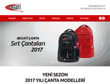 Tablet Screenshot of begaticanta.com